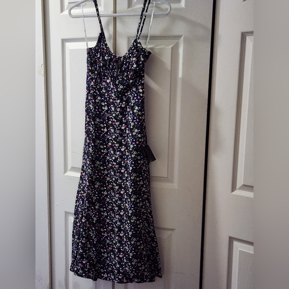Summer floral midi dress - Picture 1 of 5